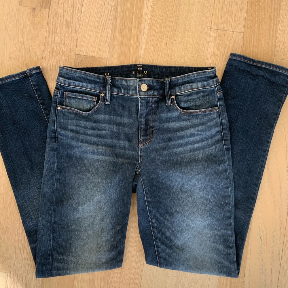 WHBM Slim Crop Jean size 0L
